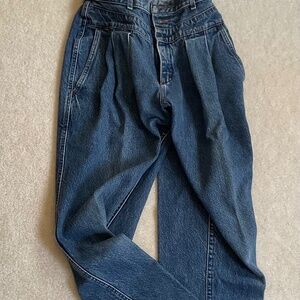 Lee yolked front Navy denim jeans 10